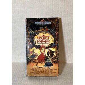 Rare The Secret of Nimh 1982 Release VHS 1988 Tested